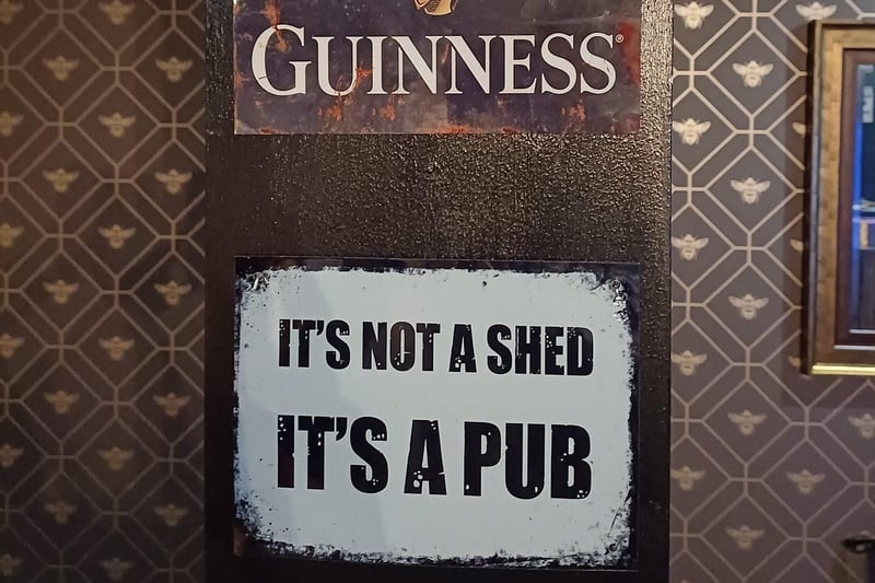 Sign at the Tavern