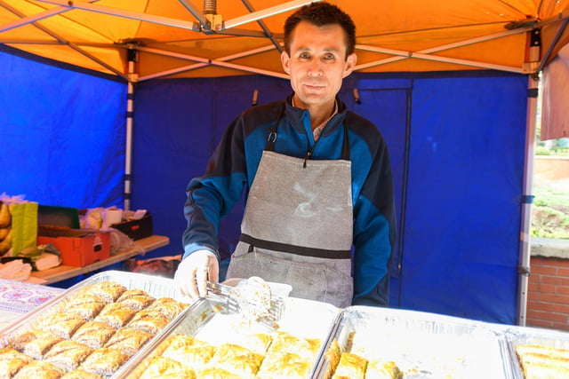 Mohammed Zia, Istanbul Grill at St Anne's Food and Drink Festival 2022. Photo: Kelvin Stuttard