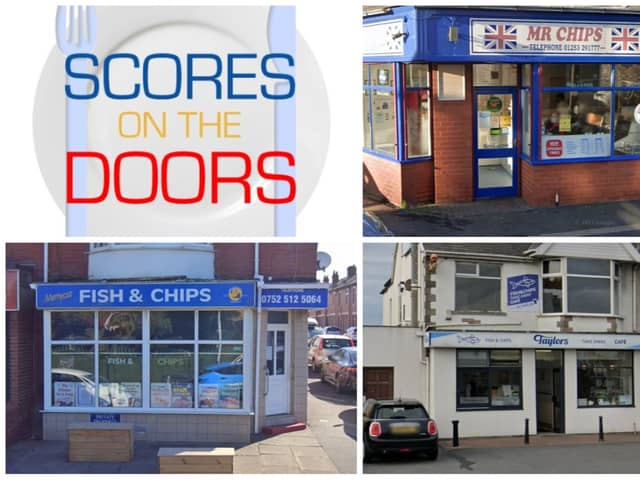 Below are the 'elite' chippies in Blackpool with three consecutive 5 star hygiene ratings
