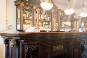 The interior of Tiziano is traditional
