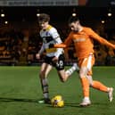 Owen Dale spent the first half of the season with Blackpool before his move to Oxford United