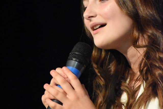 Key Stage 3 Pop Idol winner was Alice Neame