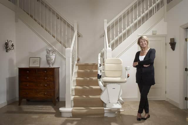 A third of over 65s and one half of over 80s in the UK fall down stairs at least once a year – have you thought of a stairlift?