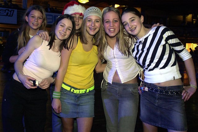 Teenage fans at the Busted concert, Tower Ballroom in 2003