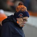 Supporters watch on as the Seasiders stumble to a 2-1 defeat against Northampton Town.