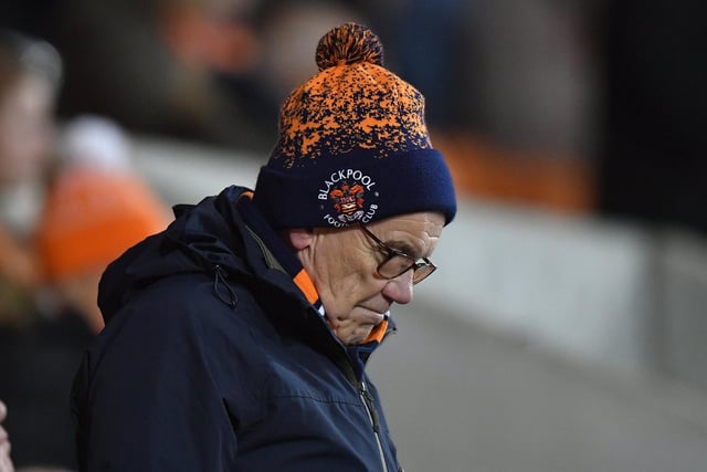 Supporters watch on as the Seasiders stumble to a 2-1 defeat against Northampton Town.