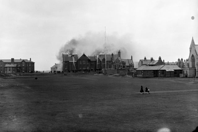 Rossall School fire, 1958