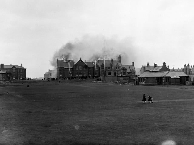 Rossall School fire, 1958