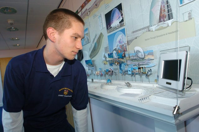 School pupils from Blackpool were invited to look around the The People's Playground Exhibition at the Solaris centre in Blackpool. Chris Smith of Blackpool 6th Form College looks at some of the designs