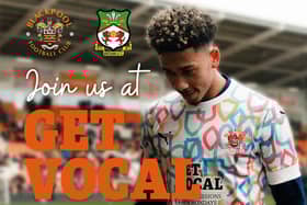 A special Get Vocal men's talking group session takes place before Blackpool's home match against Wrexham on Easter Monday Picture: Blackpool FC Community Trust