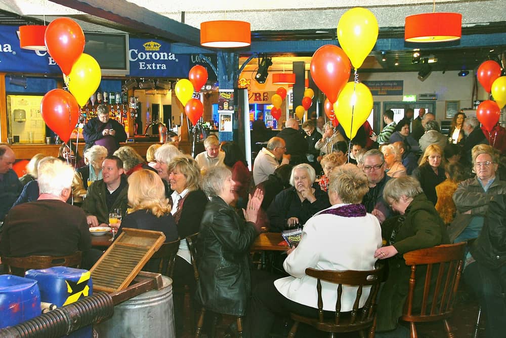 Blackpool North Pier showcases its summer shows Merrie England bar, 1998