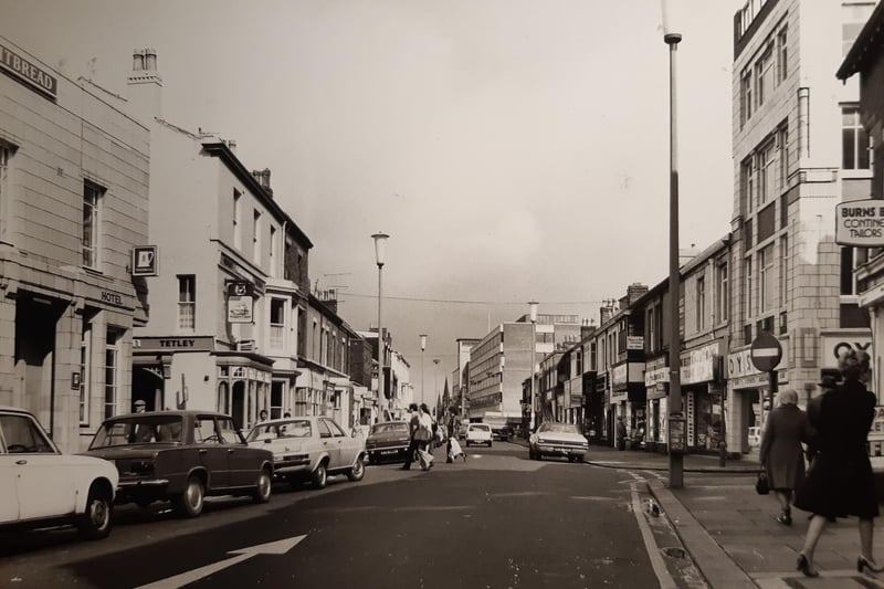 A scene from the 1970s - do you remember Topping Street when it was like this?