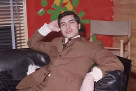 Engelbert Humperdinck, relaxing at his home in 1967