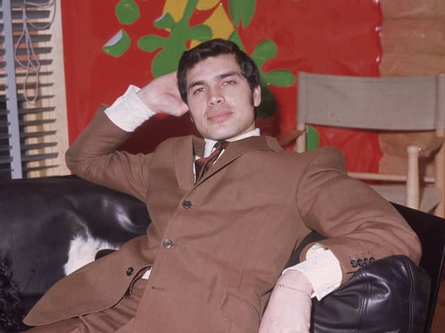 Engelbert Humperdinck, relaxing at his home in 1967