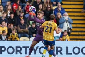 It's been a mixed bag from Harry Tyrer so far. The Everton loanee has made some really impressive saves since his league debut last month, but has also been at fault with some avoidable errors.