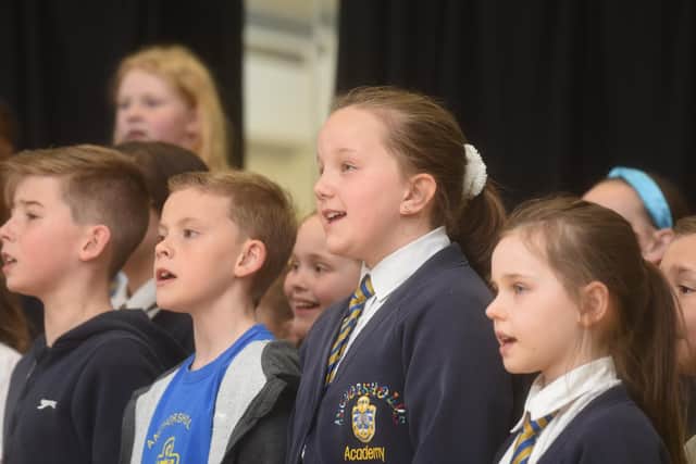 The choir at Anchorsholme Academy have won this year's Choir of the Year competition