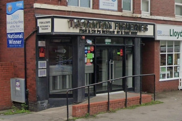 Thornton Fisheries / 11 Victoria Road East, Thornton. FY5 5HT / Inspected: November 11, 2021