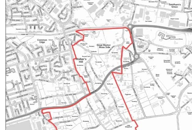 The area included in the neighbourhood plan