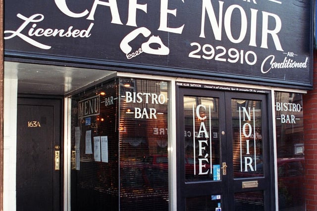 Cafe Noir, Church Street in 1998