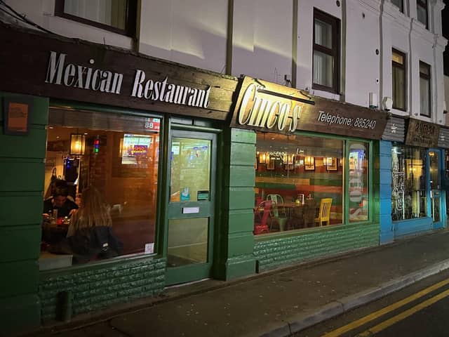 Cinco's Mexican restaurant in Poulton