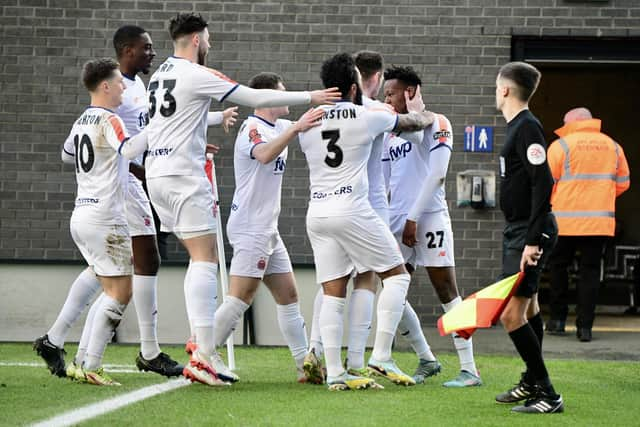 AFC Fylde now have back-to-back home matches in National League North Picture: Steve McLellan