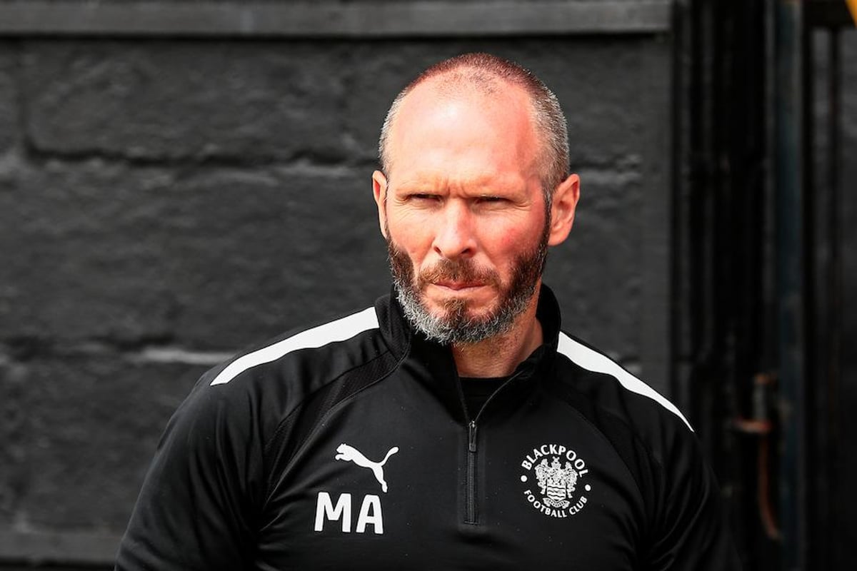 Michael Appleton Can T Rule Out Strikers Departing Blackpool This Summer Blackpool Gazette
