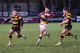 Greg Smith made his 150th Fylde appearance against Sheffield Tigers