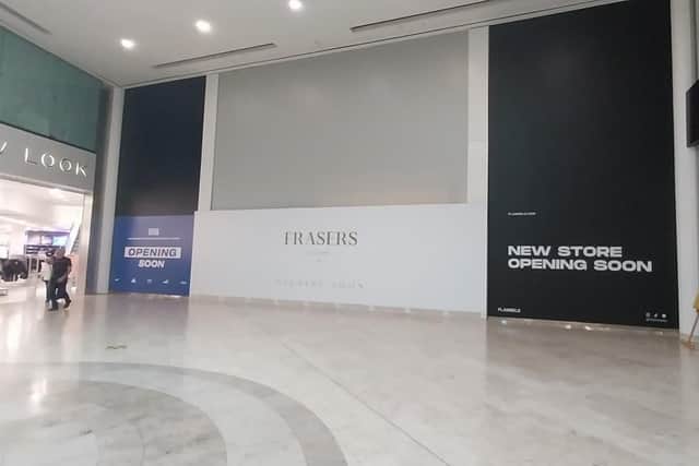Frasers department store has confirmed it will open at Houndshill Shopping Centre, Blackpool at 9am on Friday, November 24