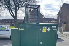 An air monitoring station similar to the one to be installed (picture Bureau Veritas)
