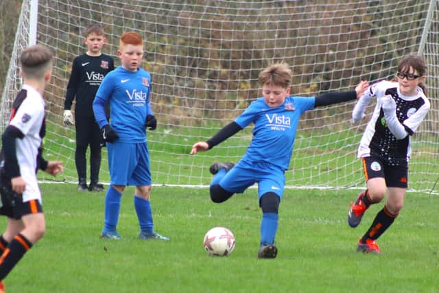 Kirkham Junior Yellows and Poulton Town Pumas met last weekend Picture: Karen Tebbutt