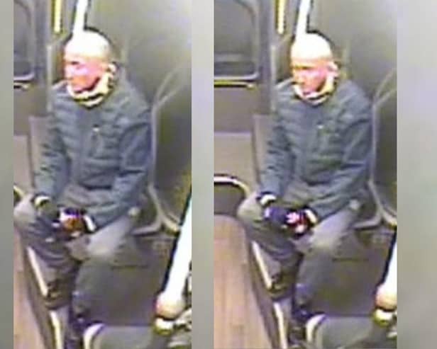 Police would like to speak to this man in connection with a sexual assualt against a child in November.