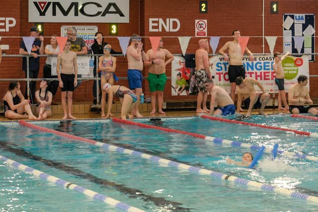 The Lytham St Annes Lions Swimarathon traditionally involves hundreds of swimmers.