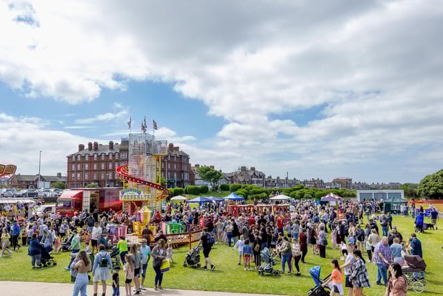 Fleetwood Marine Gardens Jubilee celebrations.