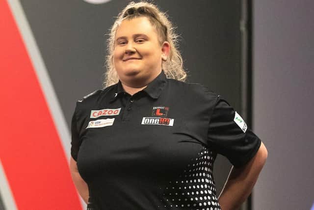 Beau Greaves is the top seed for the Betfred Women's World Matchplay in Blackpool Picture: PDC