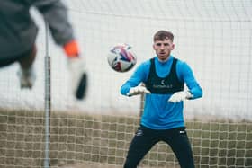 Dan Grimshaw enjoyed an impressive 2023/24 season between the sticks for Blackpool, keeping 18 clean sheets in total.