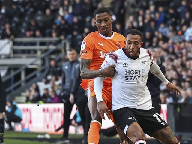 Marvin Ekpiteta Blackpool departure has recently been announced (Photographer Lee Parker / CameraSport)