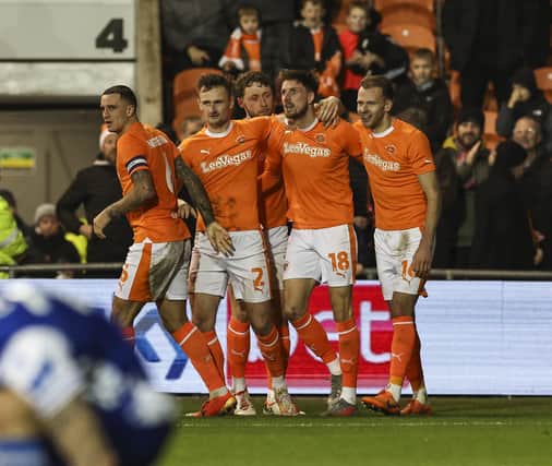 Blackpool overcame Bristol Rovers in their final home game of 2023.