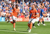 Beryly Lubala celebrates scoring late on