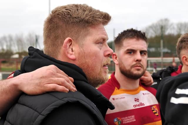 Fylde RFC's joint-head coach Alex Loney Photo: Chris Farrow/Fylde RFC