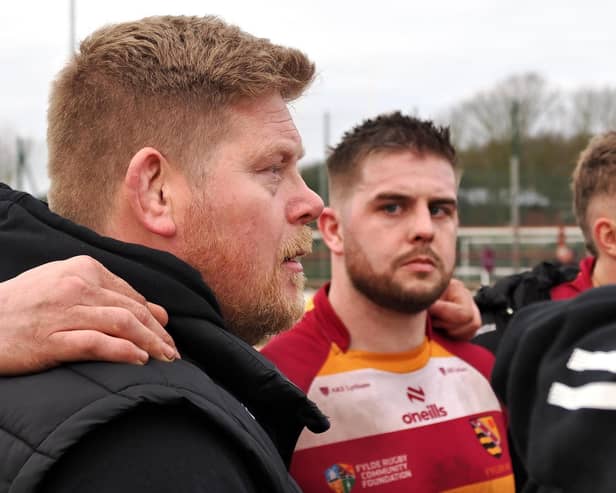 Fylde RFC's joint-head coach Alex Loney Photo: Chris Farrow/Fylde RFC