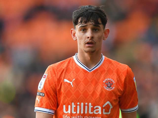 Patino has made 36 appearances for Blackpool this season