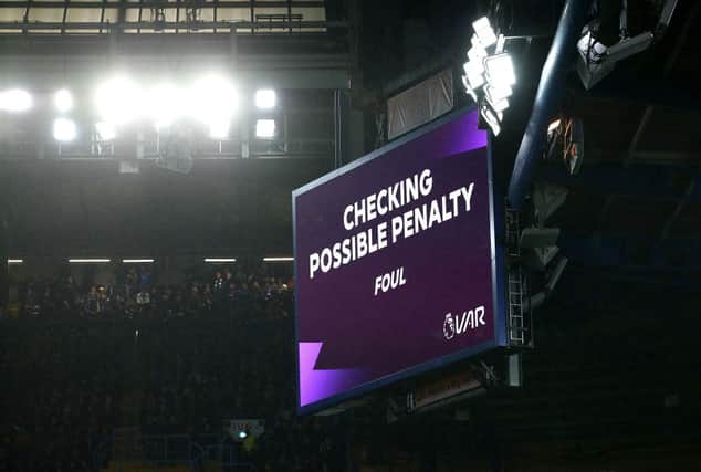 How many decisions have VAR overturned against every Premier League side this season? (Photo by Marc Atkins/Getty Images)
