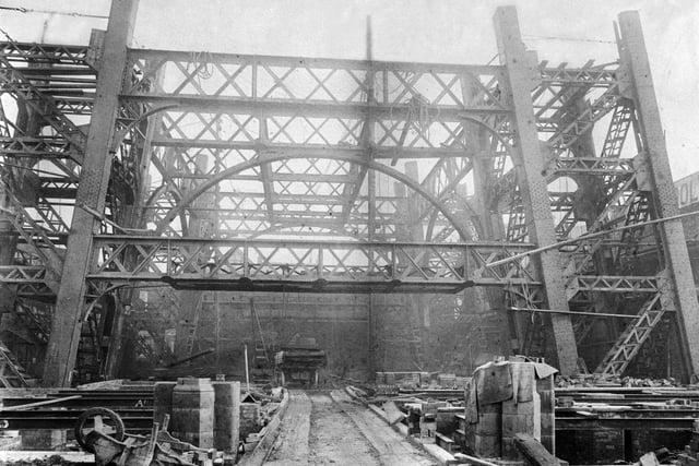 Construction of Blackpool Tower in the 1890s
©Blackpool Council Heritage Services
