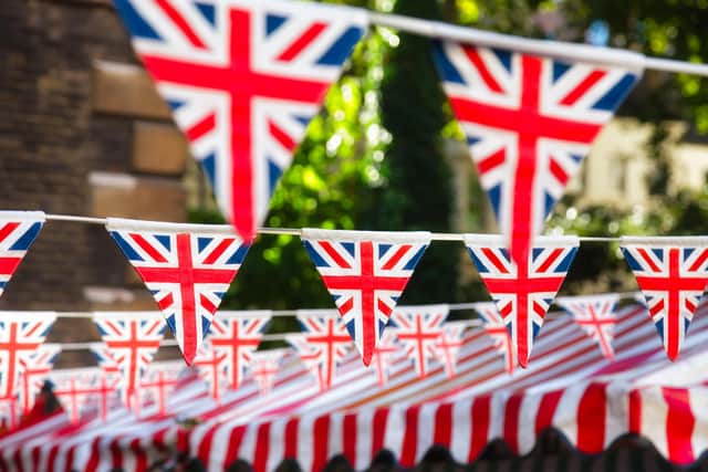 The weather forecast is rosy for the Queen's Platinum Jubilee