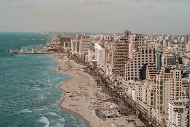 Tel Aviv in Israel places second on the list with a score of 29.6. It’s the most expensive city for a beer, costing an average of £7.37 – so expect to splurge if you take a trip here and fancy heading to a bar.