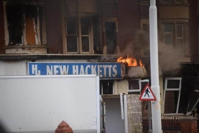 Two teenagers have been arrested following the New Hacketts Hotel fire.