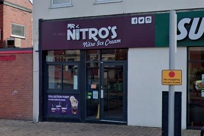 Mr Nitro's in Westcliffe Drive, Layton specialise in real home-made dairy ice cream, award winning milkshakes, freshly prepared waffles & crepes and a wide range of confectionery.