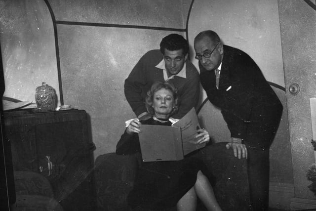 Anna Neagle and Frankie Vaughan in Blackpool in the 1950s