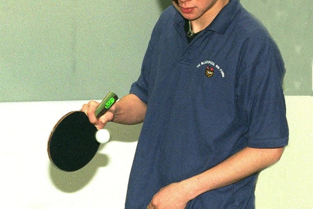 18-year-old Johnny Chiang was Lancashire Under 19 Schools Champion. He went on to represent the North, in the National Table Tennis Championships at Birmingham