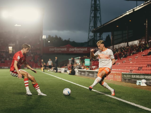 Finley Munroe hasn't been able to shine on his Blackpool starts yet, but the important thing has been to build up his game time following a disrupted pre-season.